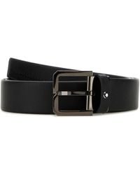 Montblanc - Leather Belt - Lyst