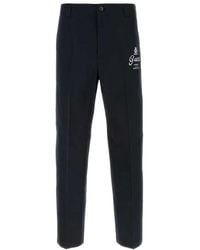 Gucci - Classic Cotton Fabric Pants - Lyst
