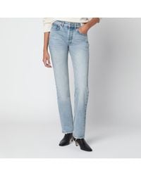 Isabel Marant - Light Daya Vintageeffect Cotton Jeans - Lyst