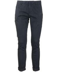 Dondup - Gaubert - Slim-fit Gabardine Trousers - Lyst