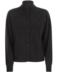 Peserico - Cardigan With Buttons - Lyst