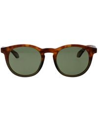 Giorgio Armani - Havana Acetate Sunglasses - Lyst