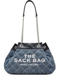 Marc Jacobs - Quilted Denim Shoulder Bag - Lyst