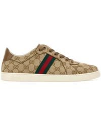 Gucci - Gg Fabric Stretch Sneakers - Lyst