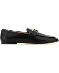 Tod's - Tods Leather Loafers - Lyst