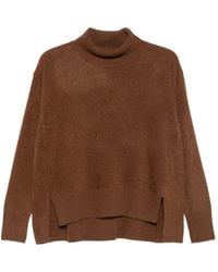 C.t. Plage - Wool Turtle-Neck Jumper - Lyst