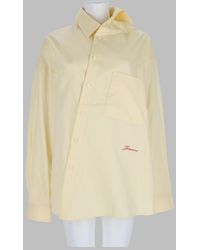 Jacquemus - Cropped Cotton Shirt - Lyst