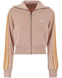 Autry - Knitted Tennis-Style Zip Sweatshirt - Lyst