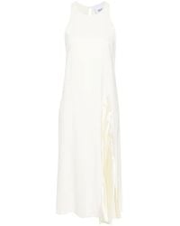 Erika Cavallini Semi Couture - Sleeveless Midi Dress - Lyst