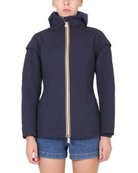 K-Way - Zippered Windbreaker - Lyst