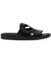 Loewe - Leather Paula S Ibiza Ease Monogram Slippers - Lyst