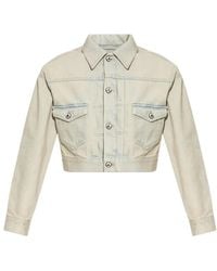 Vivienne Westwood - Marlene Cropped Denim Jacket - Lyst