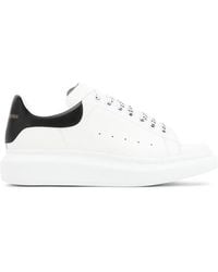 McQueen - Leather Chunky Sneakers - Lyst