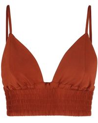 FEDERICA TOSI - Knitted Crop Top - Lyst