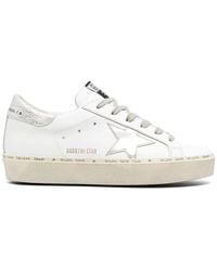 Golden Goose - Hi Star Leather Sneaker - Lyst