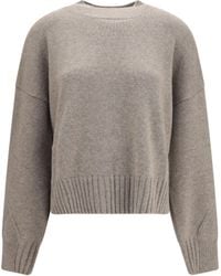 Malo - Cashmere Crew Neck Sweater Kashmir/Capra Hircus - Lyst