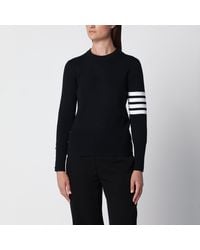 Thom Browne - 4-Bar Crew-Neck Sweater - Lyst