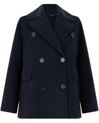 Max Mara - S Max Mara Double-Breasted Coat - Lyst