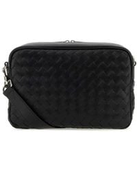Bottega Veneta - Leather Medium Camera Crossbody Bag - Lyst