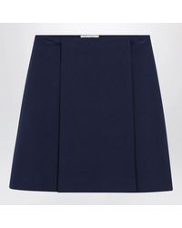 Miu Miu - Baltic Tech Jersey Skirt - Lyst