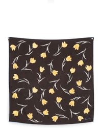 Jacquemus - Tulip-Print Square Scarf - Lyst