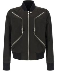 Rick Owens - Polyester Bomber Clothing - Lyst