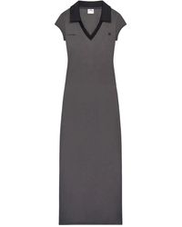 Courreges - Courregès Sports Polo Long Dress - Lyst
