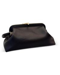Celine - Doctor Leather Clutch Bag - Lyst