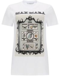 Max Mara - T-Shirt "Spadino" Con Stampa - Lyst