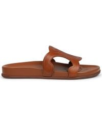 Celine - Sandalo "Triomphe" Con Logo - Lyst