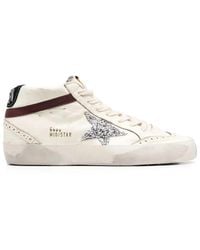 Golden Goose - Mid Star Nappa Leather Upper Glitte - Lyst
