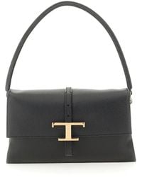 Tod's - Flap Bag T Timeless Calfskin Shoulder - Lyst