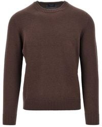 Drumohr - Merino Wool Knitted Sweater - Lyst