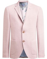 Etro - Wool Silk Linen Roma Jacket - Lyst