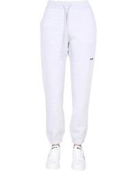 MSGM - Jogging Pants With Logo Print - Lyst