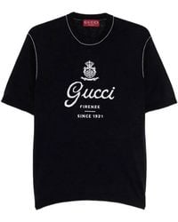 Gucci - Short Sleeve Crew-Neck Sweater - Lyst