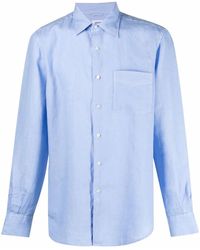 Aspesi - Linen Shirt - Lyst