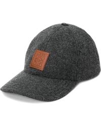 Loewe - Patch Wool Cap - Lyst