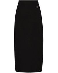 Dolce & Gabbana - Dolce & Gabbana Longuette Viscose Skirt - Lyst