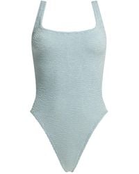 Hunza G - Lightblue Polyamide Elastane Swimwear - Lyst