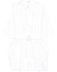 Givenchy - Poplin Mini Shirt Dress - Lyst