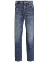 Dolce & Gabbana - Dolce & Gabbana Denim Trousers - Lyst