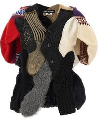 Junya Watanabe - Patchwork Cardigan - Lyst