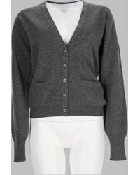 Maison Margiela - Virgin Wool Cardigan - Lyst