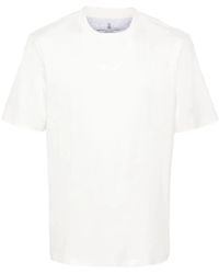 Brunello Cucinelli - Crewneck T-Shirt - Lyst