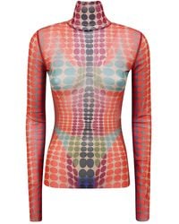 Jean Paul Gaultier - "Re-Edition: High Neck" With Long Sleeves - Lyst