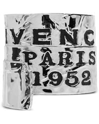 Givenchy - Tape Textured Metal Cuff Bracelet - Lyst