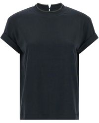Brunello Cucinelli - Cotton T-Shirt - Lyst