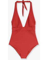 Mc2 Saint Barth Medea One-Piece Swimsuit With Strass