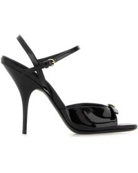 Miu Miu - Leather Sandals - Lyst